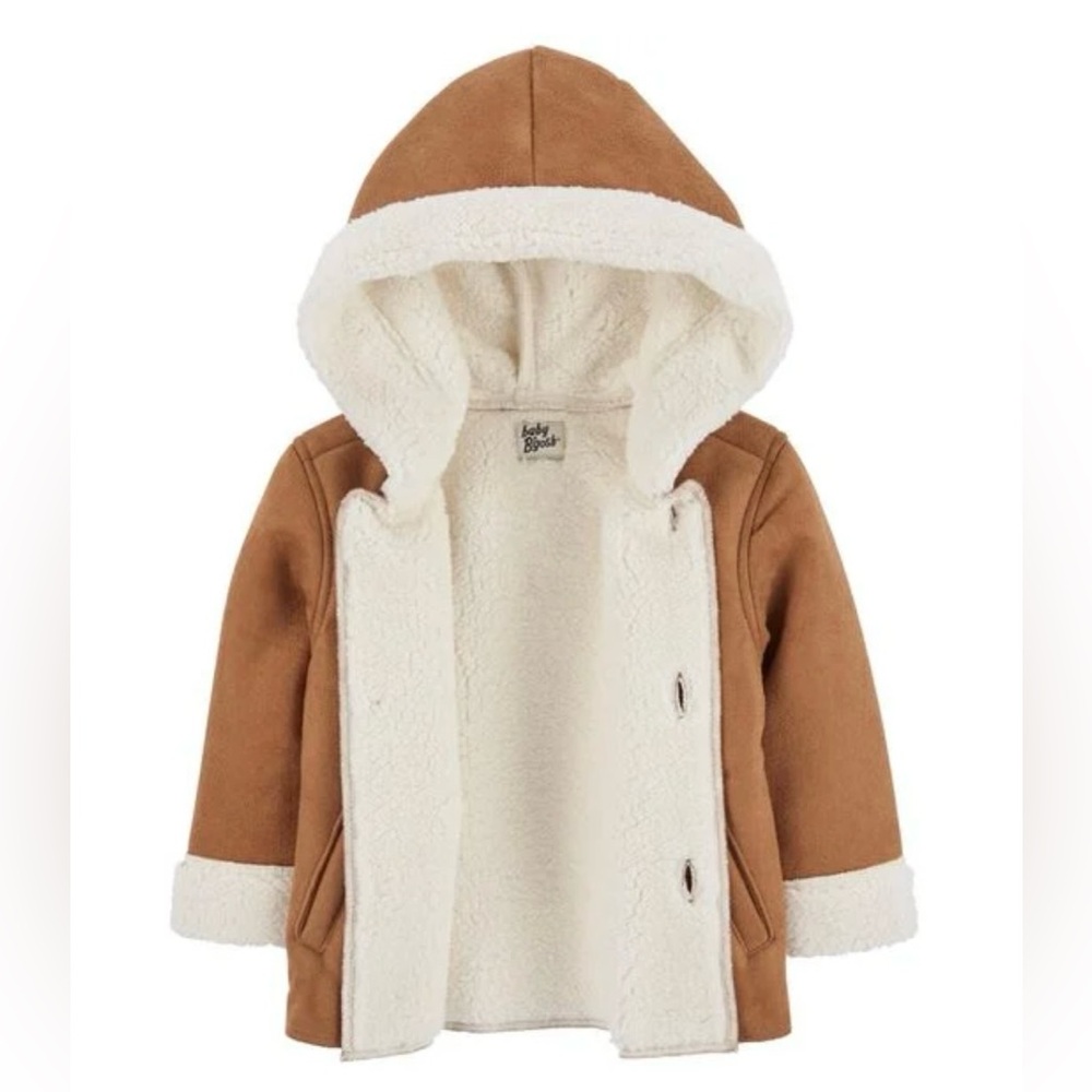 Baby Boy Fleece jacket: Carters Oshkosh Poodle Fleece Jacket
Color Khaki